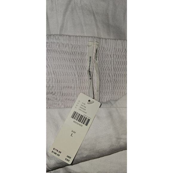 NWT By Anthropologie Sleeveless Square-Neck Linen Button Wrap Midi Dress $178 - Picture 9 of 9